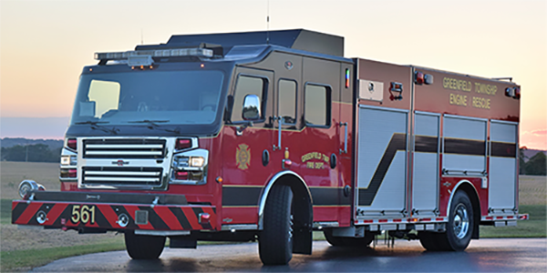 Greenfield Township Fire Truck